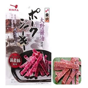 てんぐ、ポークジャーキーセット各8 Amazon | 天狗ハム テング tengu 国産豚 ポーク ジャーキー 38g ×10袋